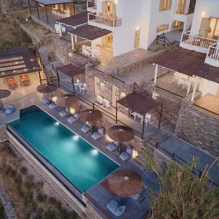 Spectacular Kythnos | Elan | 3 Bedrooms | Spacious Terrace With Shared Infinity Pool & Panoramic Sea Views | Located On Top Of Kastella Beach | Stimata Вилла *