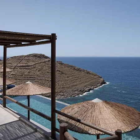 Villa Spectacular Kythnos | Elan | 3 Bedrooms | Spacious Terrace With Shared Infinity Pool & Panoramic Sea Views | Located On Top Of Kastella Beach | Stimata