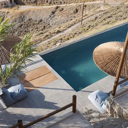 Spectacular Kythnos | Elan | 3 Bedrooms | Spacious Terrace With Shared Infinity Pool & Panoramic Sea Views | Located On Top Of Kastella Beach | Stimata Villa